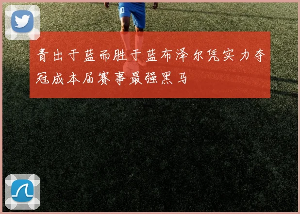 青出于蓝而胜于蓝布泽尔凭实力夺冠成本届赛事最强黑马