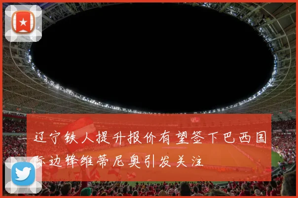 辽宁铁人提升报价有望签下巴西国际边锋维蒂尼奥引发关注